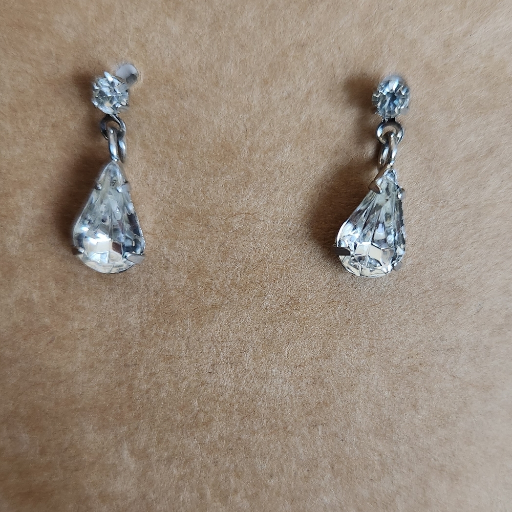 Vintage Crystal Earrings